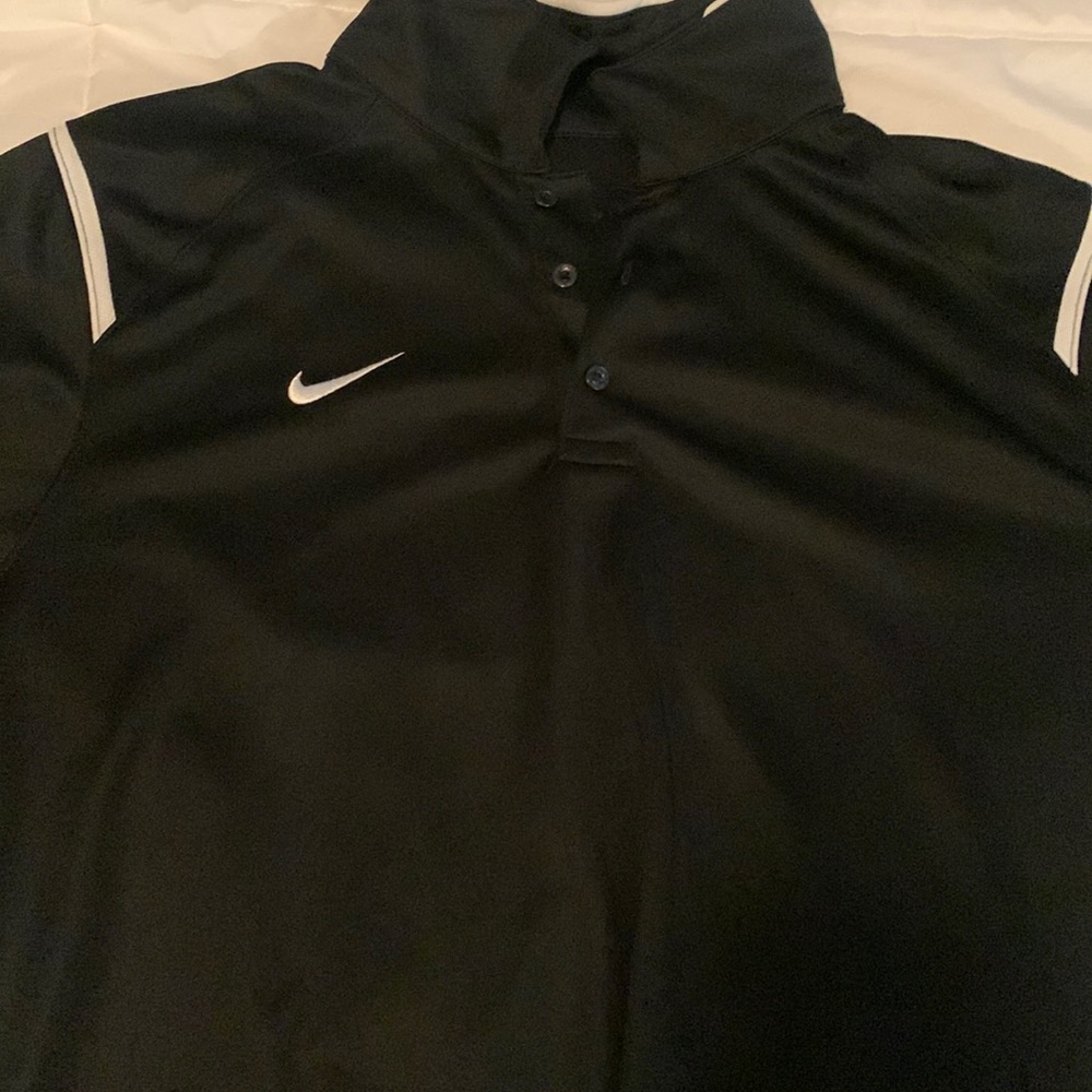 Nike Dri-Fit long sleeve polo L